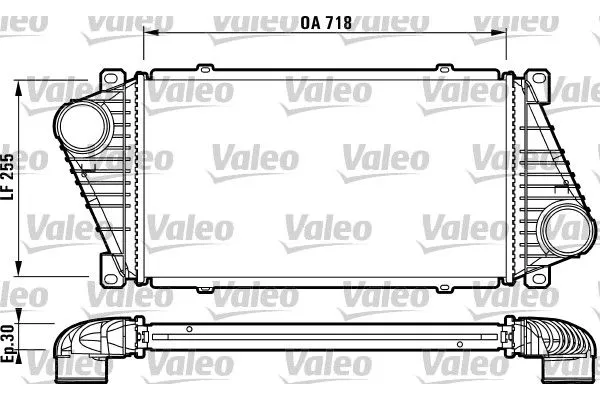 Turbo Radyatörü  Mercedes Sprinter Kombi (901-903)(1994->)  VALEO 816890