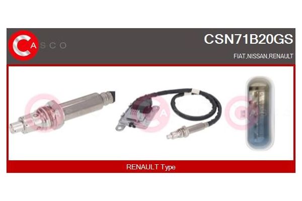 Oksijen (Lambda) Sensörü  Renault Trafic P.Van (06.2014->)  RENAULT ORJINAL 227904120R