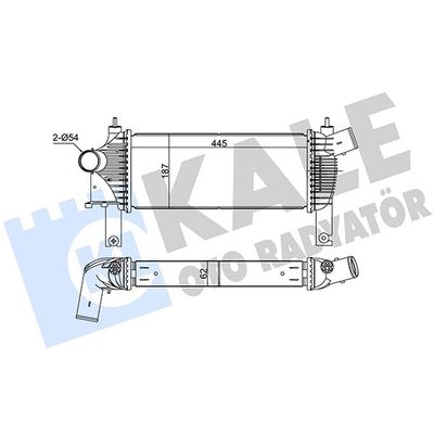 Turbo Radyatörü  ORİS INI001064