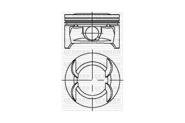 Piston (79.00MM-STD)  YENMAK 31-04231-000