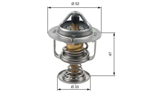Termostat  Toyota Urban Cruiser (NLP11/NSP11)(02.2009->)  GATES TH30580G1