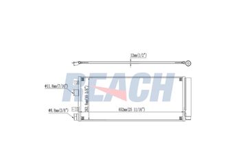 Klima Radyatörü  MGA 82305  