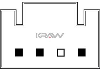 Cam Açma Düğmesi Ön Sağ MCAR AN-1407  5J0959855