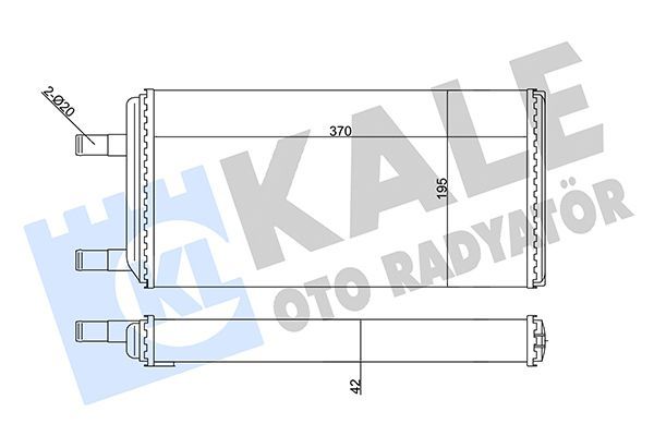 Kalorifer Radyatörü  KALE 352010