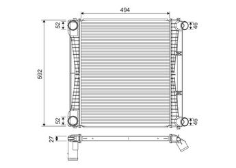 Turbo Radyatörü  VALEO 822917  LR007170 PML500041