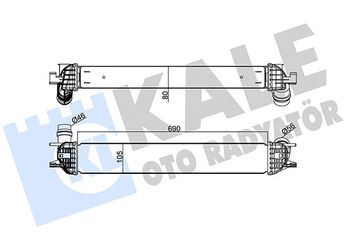 Turbo Radyatörü  KALE 342385  144610001N 14 46 100 01N