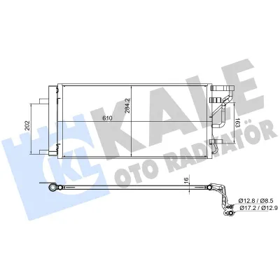Klima Radyatörü  Hyundai i30 (PD)(01.2017->)  KALE 382645