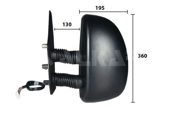 Dikiz Aynası Dış Sol Fiat Ducato P.Van 11 (03.2002->)  BSG 25-900-092