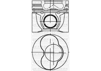 Piston (80.01MM-0.50)  YENMAK 31-04311-050  045107065F001