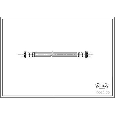 Fren Hortumu Arka Sağ veya Sol MGA 511080