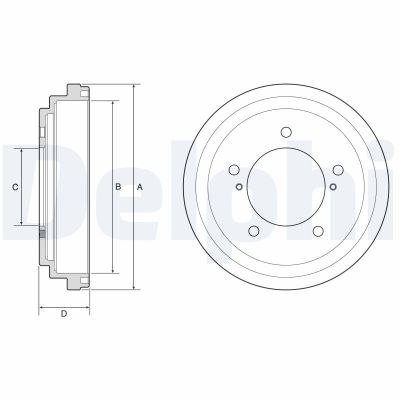 Kampana Arka Sağ veya Sol DELPHI BF647