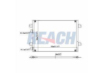 Klima Radyatörü  EUROREPAR 1609637380  1609637380 8200182361 82 00 182 361 8200191738 82 00 191 738