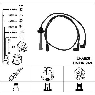 Buji Kablosu  NGK 0520