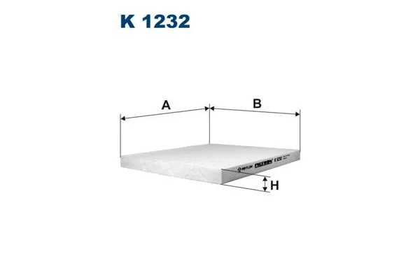 Polen Filtresi  Hyundai Genesis Coupe (BK)(09.2009->)  FILTRON K 1232