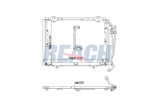 Klima Radyatörü  BEHR AC 243 000S