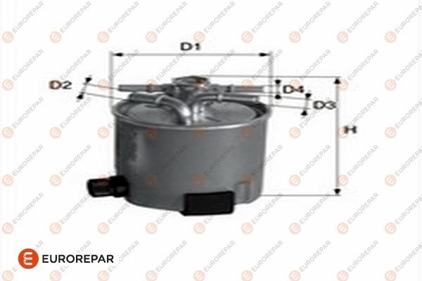 Yakıt Filtresi  Dacia Logan Express Van (01.2009->)  EUROREPAR 1682252780
