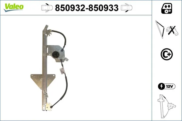 Cam Krikosu Ön Sol VALEO 850932