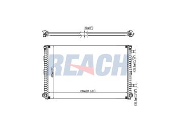 Turbo Radyatörü  MGA 87216  4M0145804AA
