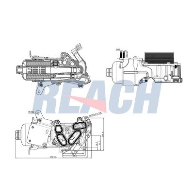 Motor Yağ Soğutucu  Mitsubishi ASX (GA0W)(2010->)  PSA ORJINAL 1103S7