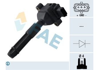 Ateşleme Bobini  BSG 60-835-011  A0001502880 1501780 0001501780 1502880 0001502880 A0001501780 000 150 17 80 000 150 28 80 A 000 150 17 80 A 000 150 28 80