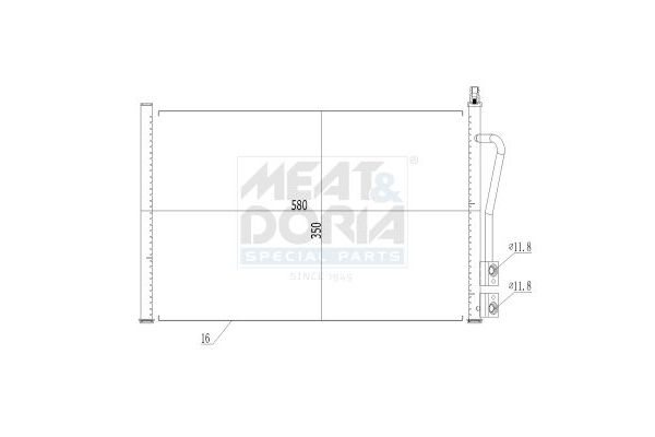 Klima Radyatörü  MOCA ACCN1239