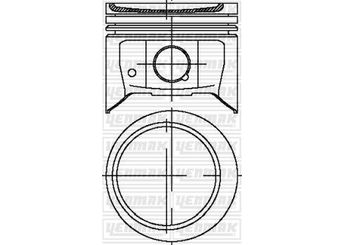 Piston (67.10MM-STD)  YENMAK 31-04322-000  30107065CM 30107065BP 030107065BP 30107065CG 030107065CG 030107065CM