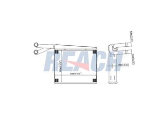 Kalorifer Radyatörü  FASE 33-617-002  A0038356101 38356101