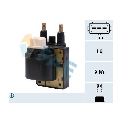 Ateşleme Bobini  Renault Safrane (B54)(09.1996->)  TEKNOPARTS RN-BB-006