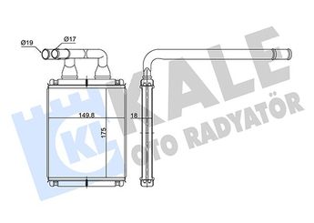 Kalorifer Radyatörü  MAHER 10735  9713807000 97138-07000