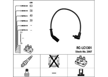 Buji Kablosu  NGK 2997  7742005 77 42 00 5