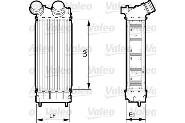 Turbo Radyatörü  VALEO 818226