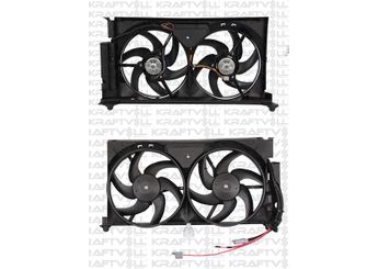 Radyatör Fan ve Motoru  PSA ORJINAL 1250E9  1250000000000 1250E9 125474 1250-E9 1254-74 1308P3 1308-P3