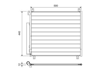Klima Radyatörü  VALEO 822655  822655 9531081P00 95310-81P00