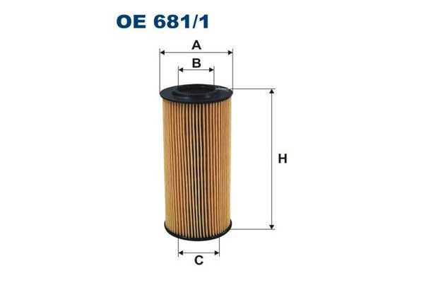 Yağ Filtresi  FILTRON OE 681/1