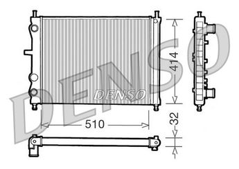 Su Radyatörü  DENSO DRM09020  DRM09020 7767440