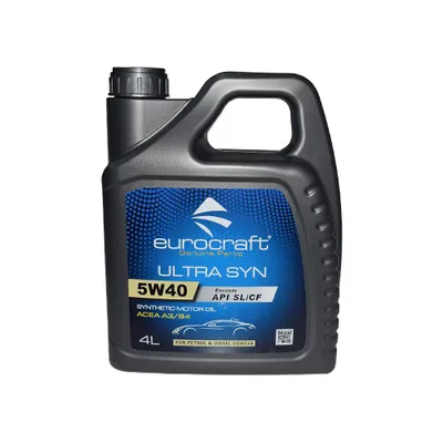 Motor Yağı (4 Lt) 5W40  EUROCRAFT EU F27199-011