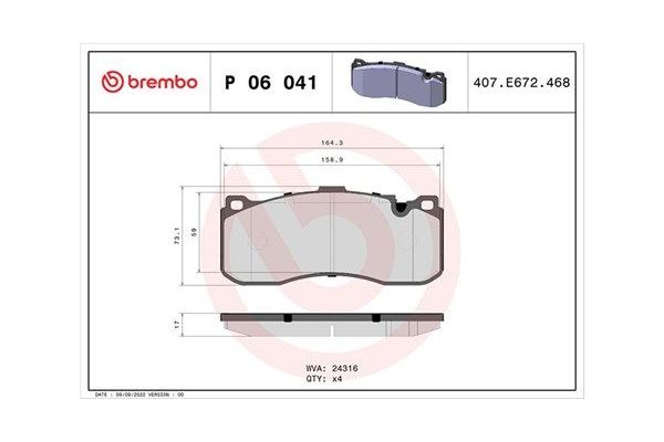 Fren Disk Balata Ön BMW 1 Serisi Coupe (E82)(2007->)  MAGNETI MARELLI 363700406041
