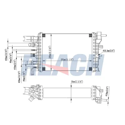 Turbo Radyatörü  Renault Express Van (08.2021->)  MGA 80767