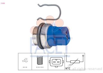 Hararet Müşürü  FACET 7.3101  25906041A 025 906 041 A 1669965 1 669 965 95VW12A648BA 95VW-12A648-BA A0025420718 A 002 542 07 18