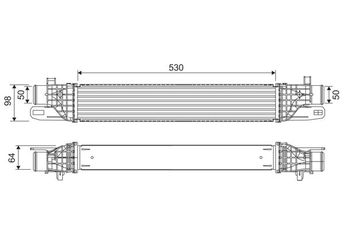 Turbo Radyatörü  VALEO 818541  50514473