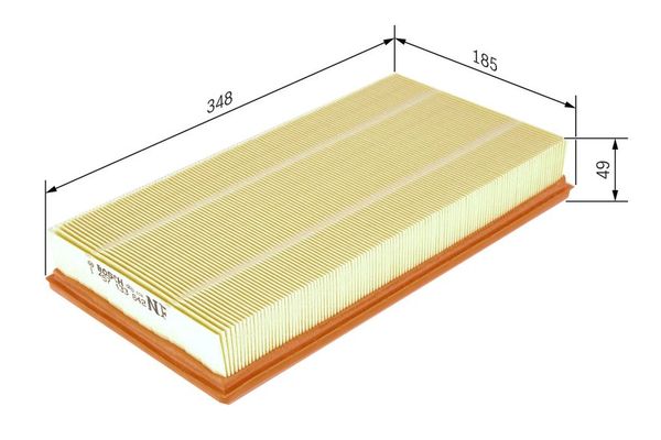 Hava Filtresi  Volvo S70 Sedan (12.1996->)  BOSCH 1 457 433 642