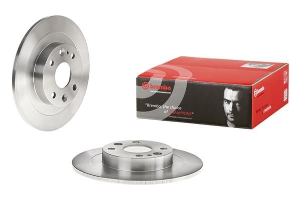 Fren Disk Ayna Arka Sağ ve Sol Mazda 323 Sedan (BG)(06.1989->)  BREMBO 08.6857.10