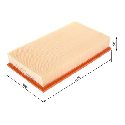 Hava Filtresi  Mercedes E -Serisi S.Wagon (BM 210)(09.1997->)  BOSCH 1 457 433 699