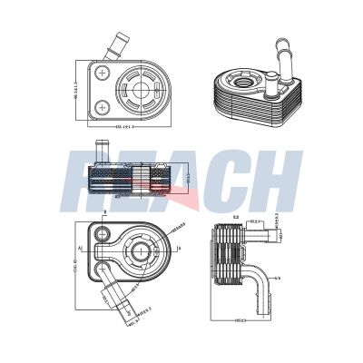 Motor Yağ Soğutucu  Ford Grand Tourneo Connect (2013->)  FASE 11-223-022
