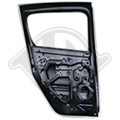 Kapı Arka Sol Dacia Sandero II (10.2012->)  RENAULT ORJINAL 821017625R