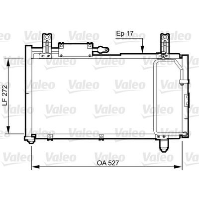 Klima Radyatörü  VALEO 814327