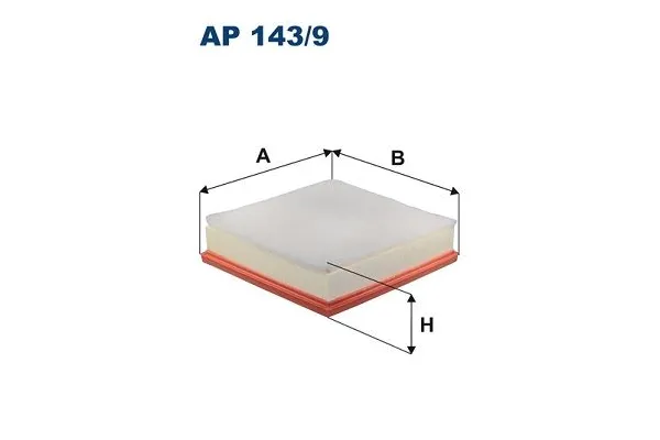 Hava Filtresi  FILTRON AP 143/9