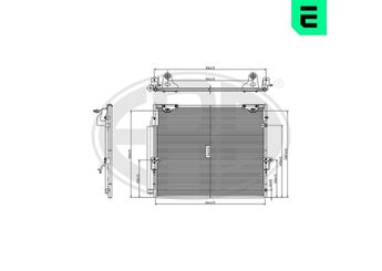 Klima Radyatörü  ERA 667318  8846060400