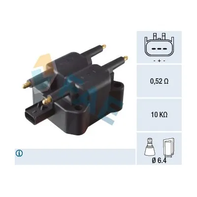 Ateşleme Bobini  MINI Cabrio (R52)(2004->)  BSG 61-835-001