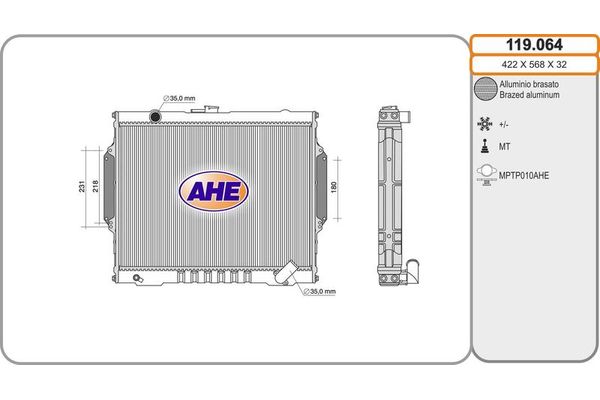 Su Radyatörü  RADISEN RR 62815-B